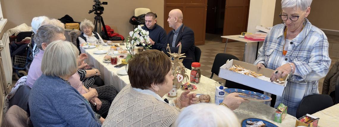 Tłusty Czwartek w Klubie Seniora