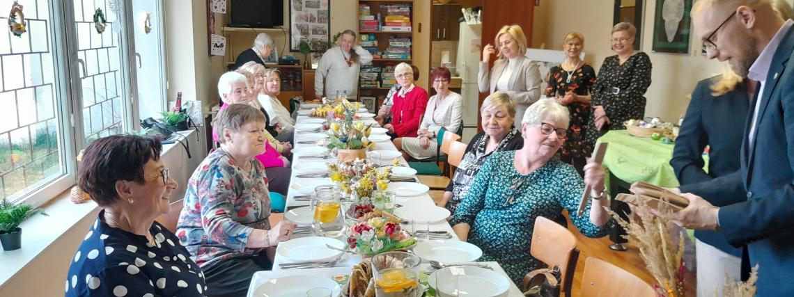 spotkanie Wielkanocne w Klubie Seniora