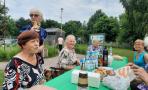 Piknik dla Seniorów na przystani kajakowej